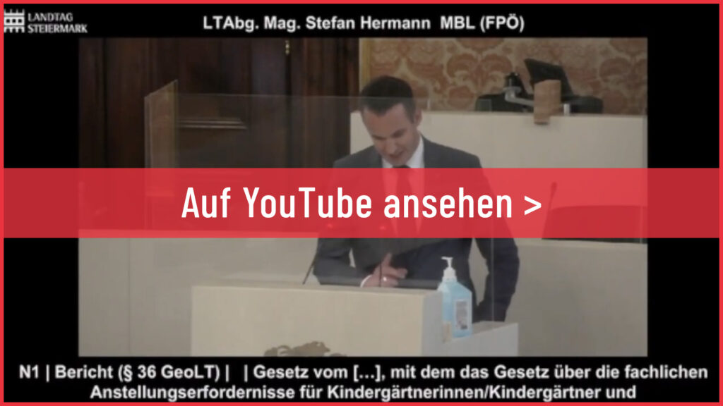 YouTube: 1 Jahr kinderbrauchenprofis, 1 Jahr Versprechungen der steirischen Politik