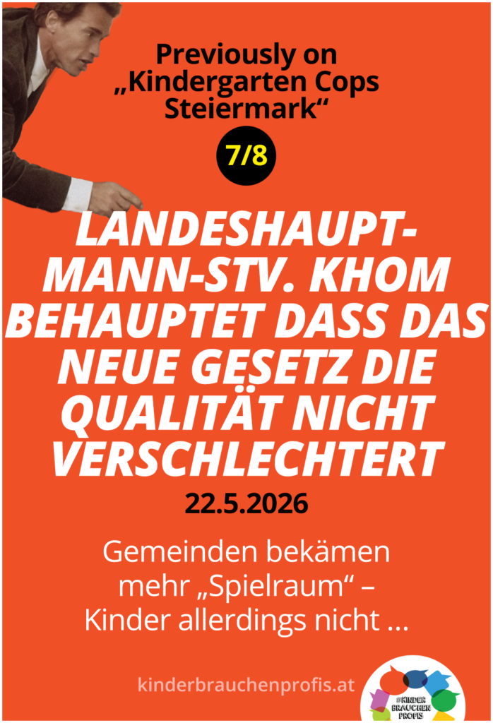 Kindergarten Cops Steiermark 7/8