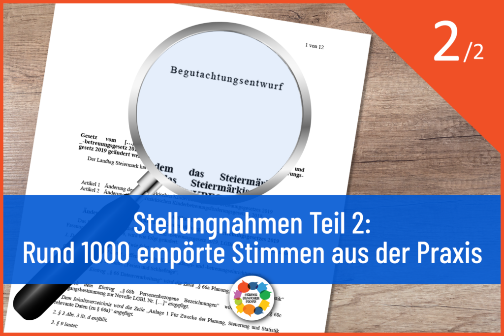 Stellungnahmen, Teil 2: Rund 1000 empörte Stimmen aus der Praxis